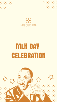 MLK Day Celebration Facebook Story Image Preview