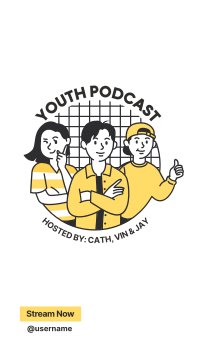 Youth Podcast Instagram Story