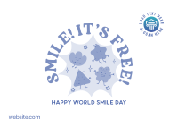 Smile! It's Free Postcard