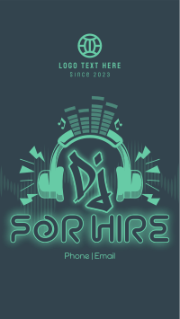 DJ for Hire TikTok Video