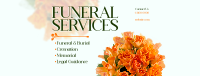 Funeral Flowers Facebook Cover Image Preview