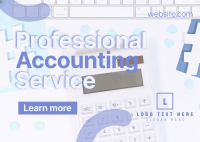 Professional Accounting Service Postcard