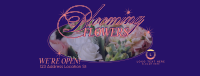Blooming Today Floral Facebook Cover