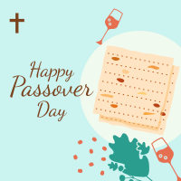 Matzah Passover Day Instagram Post Design