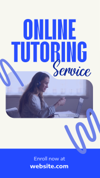 Online Tutoring Service Facebook Story