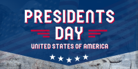 Presidents Day of USA Twitter Post