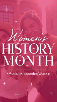 Women's History Month Facebook Story