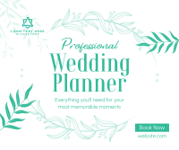 Wedding Planner Services Facebook Post