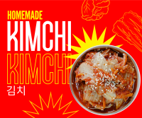 Homemade Kimchi Facebook Post