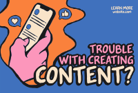 Trouble Creating Content? Pinterest Cover