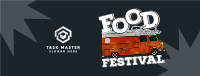 Food Truck  Festival Facebook Cover Image Preview