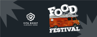 Food Truck  Festival Facebook Cover Image Preview