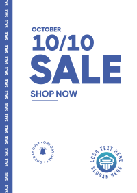 Sale 10.10 Flyer