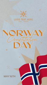 Flag Norway Day Video