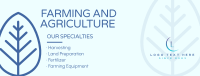 Agriculture and Farming Facebook Cover Design