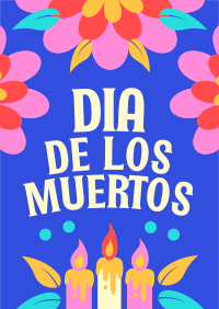 Dia de los Muertos Party Poster