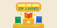 Your Top 3 Books Twitter Post