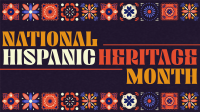 Hispanic Heritage Month Tiles Animation