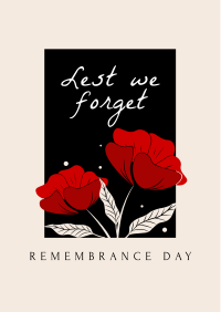 Remembrance Day Flyer