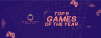 Top games of the year Facebook Cover