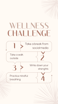 The Wellness Challenge Facebook Story