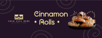Quirky Cinnamon Rolls Facebook Cover