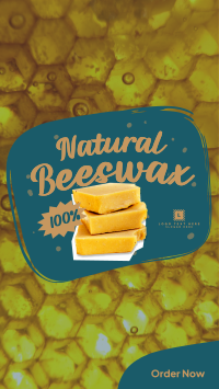 Pure Natural Beeswax Facebook Story