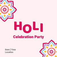 Holi Get Together Linkedin Post