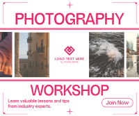 Photo Workshop Modern Facebook Post Design