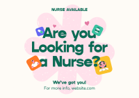 On-Demand Nurses Postcard