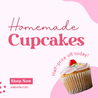 Cupcake Sale Instagram Post
