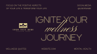 Wellness Quotes Facebook Event Cover