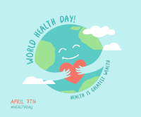 Health Day Earth Facebook Post