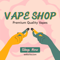 Premium Vapes Instagram Post