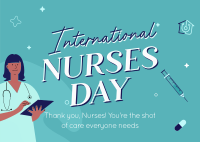 National Nurses Day Postcard example 4