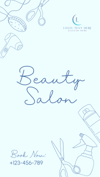 Beauty Salon Services Instagram Story