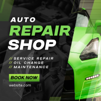 Trusted Auto Repair Instagram Post Design