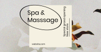 Spa Facebook Ad example 2