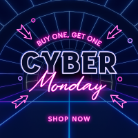 Cyber Madness Instagram Post Design