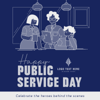 UN Public Service Day Instagram Post