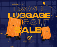 Travel Luggage Sale Facebook Post Image Preview