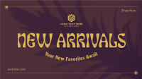 Vintage New Arrivals Animation