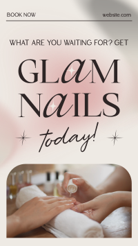 Elegant Nail Salon Instagram Reel