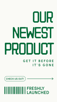 Minimalist Newest Product Facebook Story