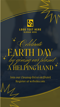 Mother Earth Cleanup Drive Instagram Story