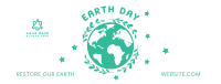 Restore Earth Day Facebook Cover Image Preview