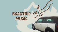 Roadtrip Music Playlist YouTube Banner