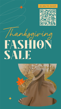 Retail Therapy on Thanksgiving Instagram Reel Image Preview