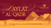 Laylat al-Qadr Desert Animation