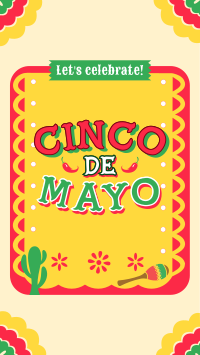 Cinco de Mayo Picado Greeting TikTok Video